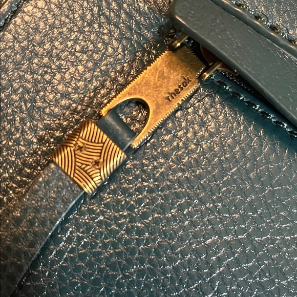 The Sak Green Leather Shoulder Bag - Picture 10 of 10